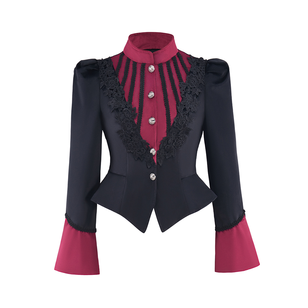 Womens Blazer - Women's Victorian Steampunk Renaissance Blazer Jacket