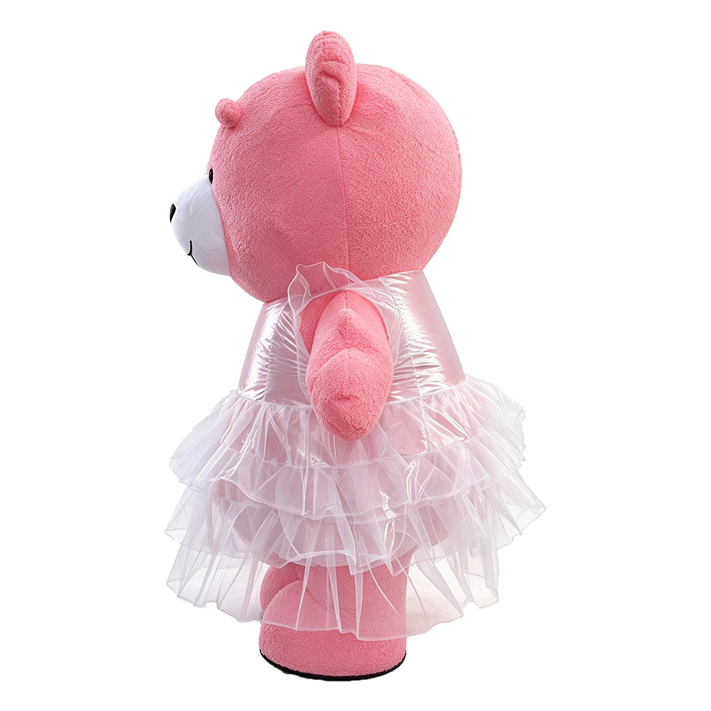2m/2.6m Teddy Bear Suit Mascot - Wedding Dress ulasan dan harga