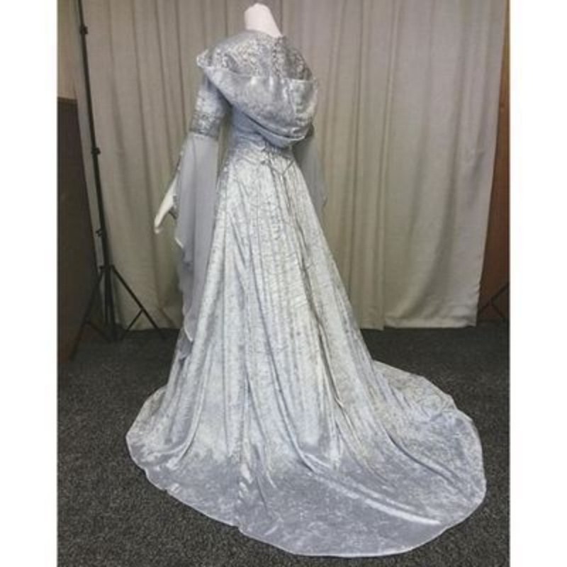 Women's Cosplay Costume Mediev - Wedding Dress ulasan dan harga