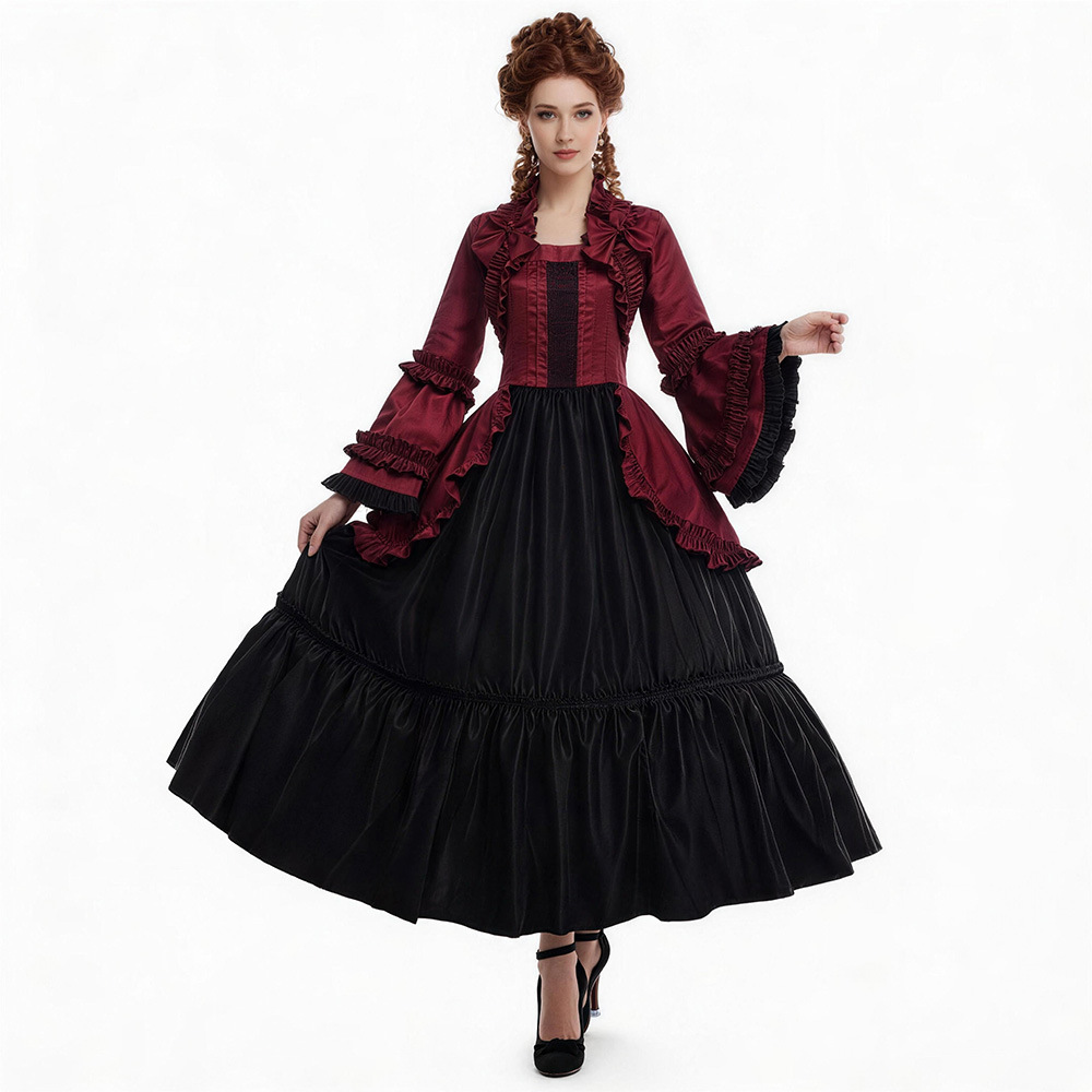 Medieval Flare Sleeve Dress Vi - Formal Dress ulasan dan harga