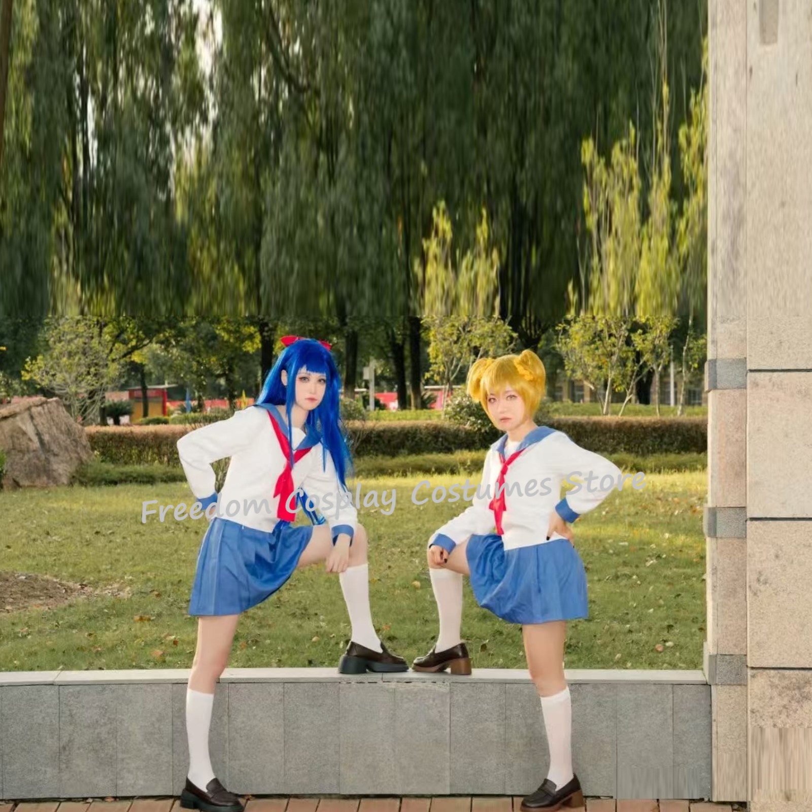 Pop Team Epic Popuko Pipimi Co - Formal Skirt ulasan dan harga