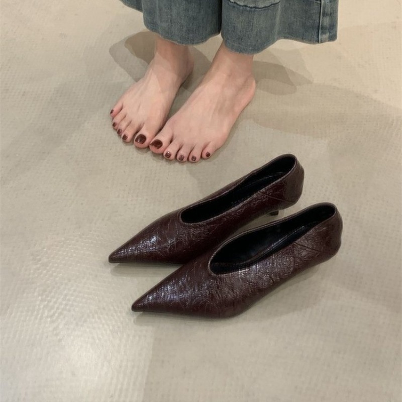 2025 Autumn New Commuter Wind  - Womens Heels ulasan dan harga