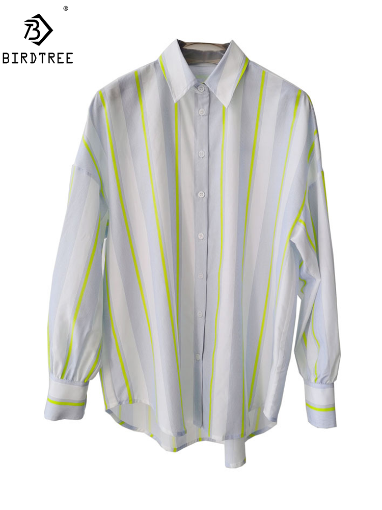 BirdTree,16MM 27.7% Real Silk  - Silk Blouse ulasan dan harga