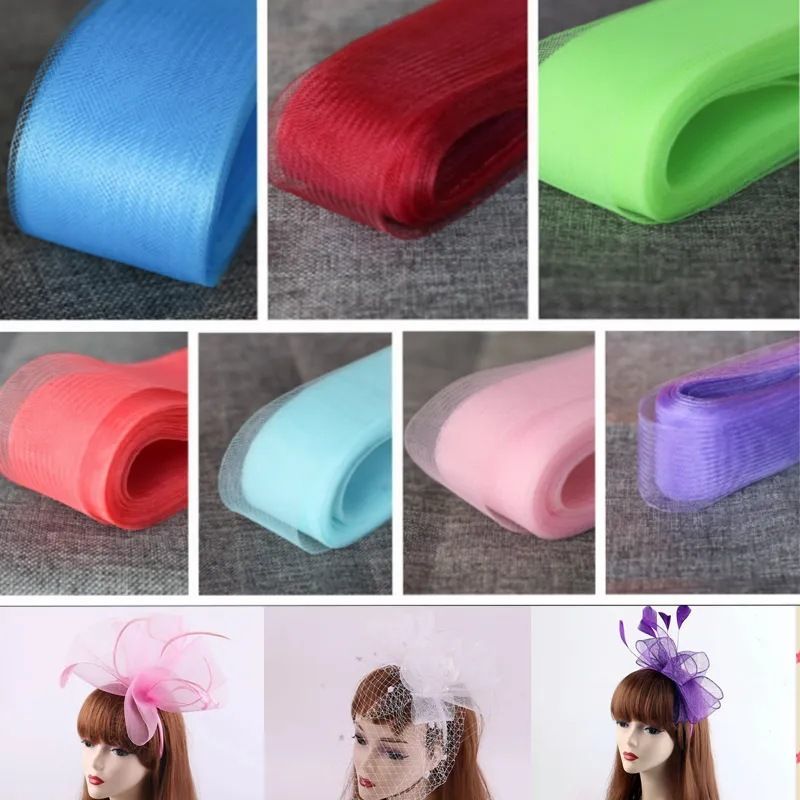 25/50/100/200Yard Horsehair Br - Wedding Dress ulasan dan harga