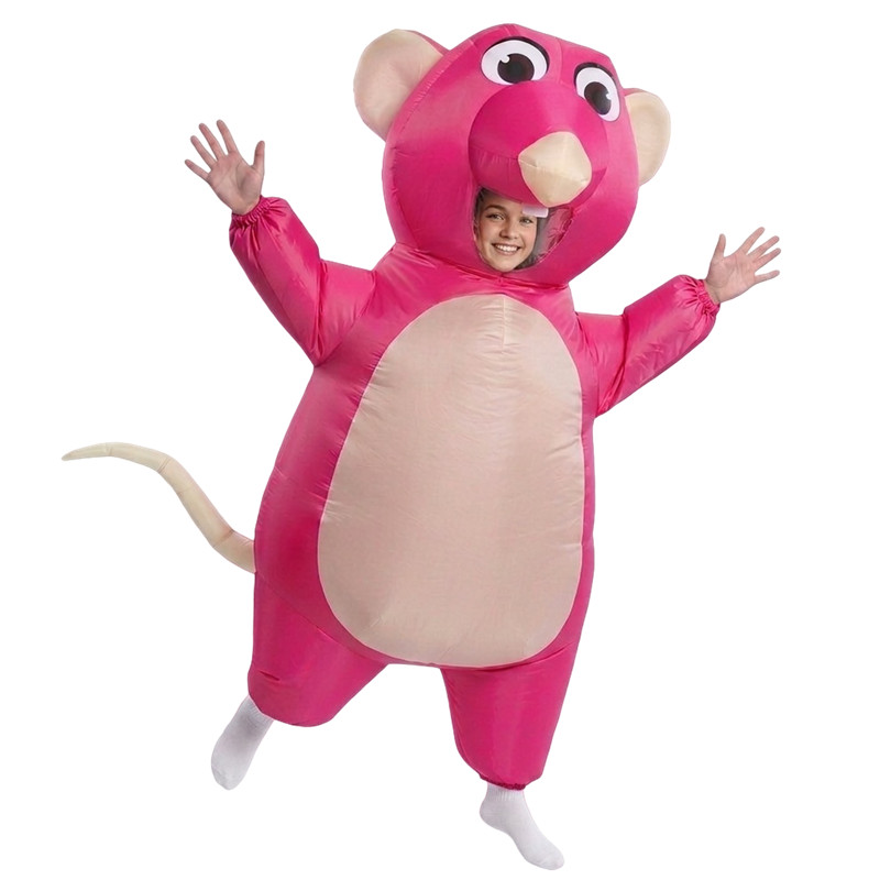 Cartoon Mouse Inflatable Costu - Womens Suit ulasan dan harga