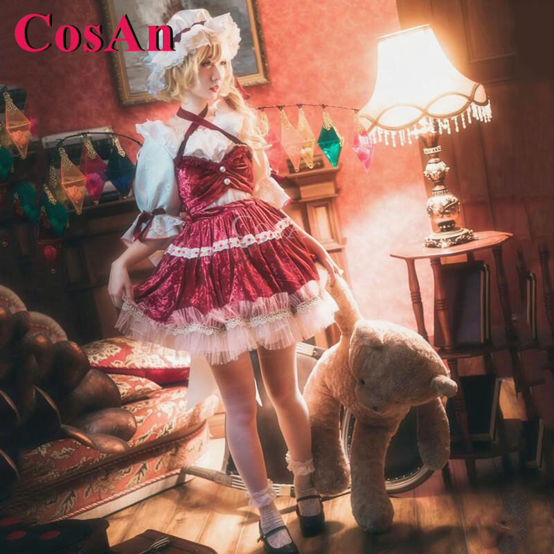 CosAn Game Touhou Project Flan - Formal Skirt ulasan dan harga