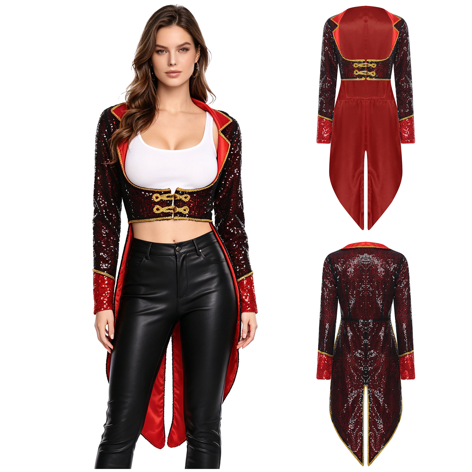 Womens Circus Ringmaster Tailc - Womens Blazer ulasan dan harga