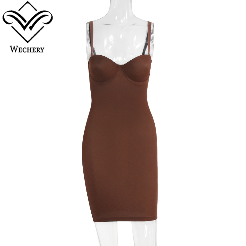 Wechery Red Dresses For Women  - Women'S Red Formal Wear ulasan dan harga
