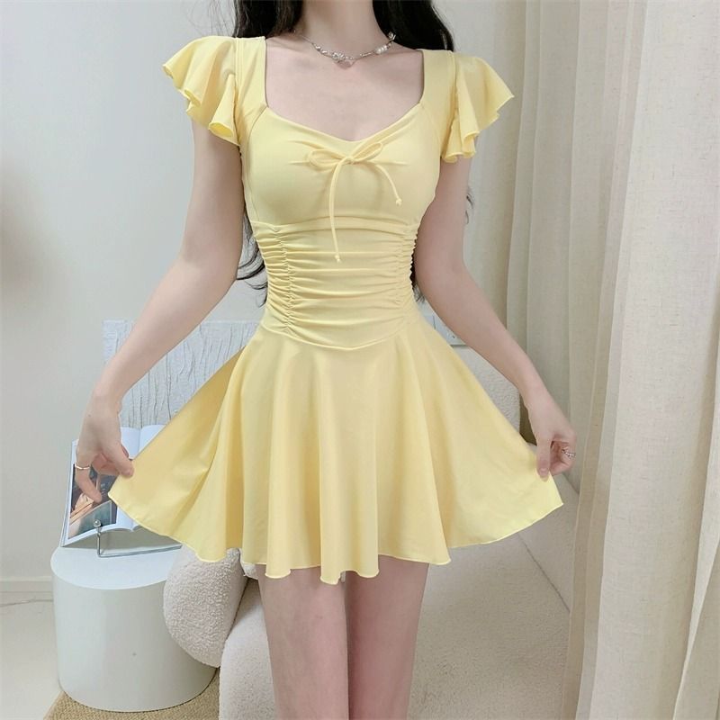 2026 New Women Skirted Swimdre - Womens Suit ulasan dan harga
